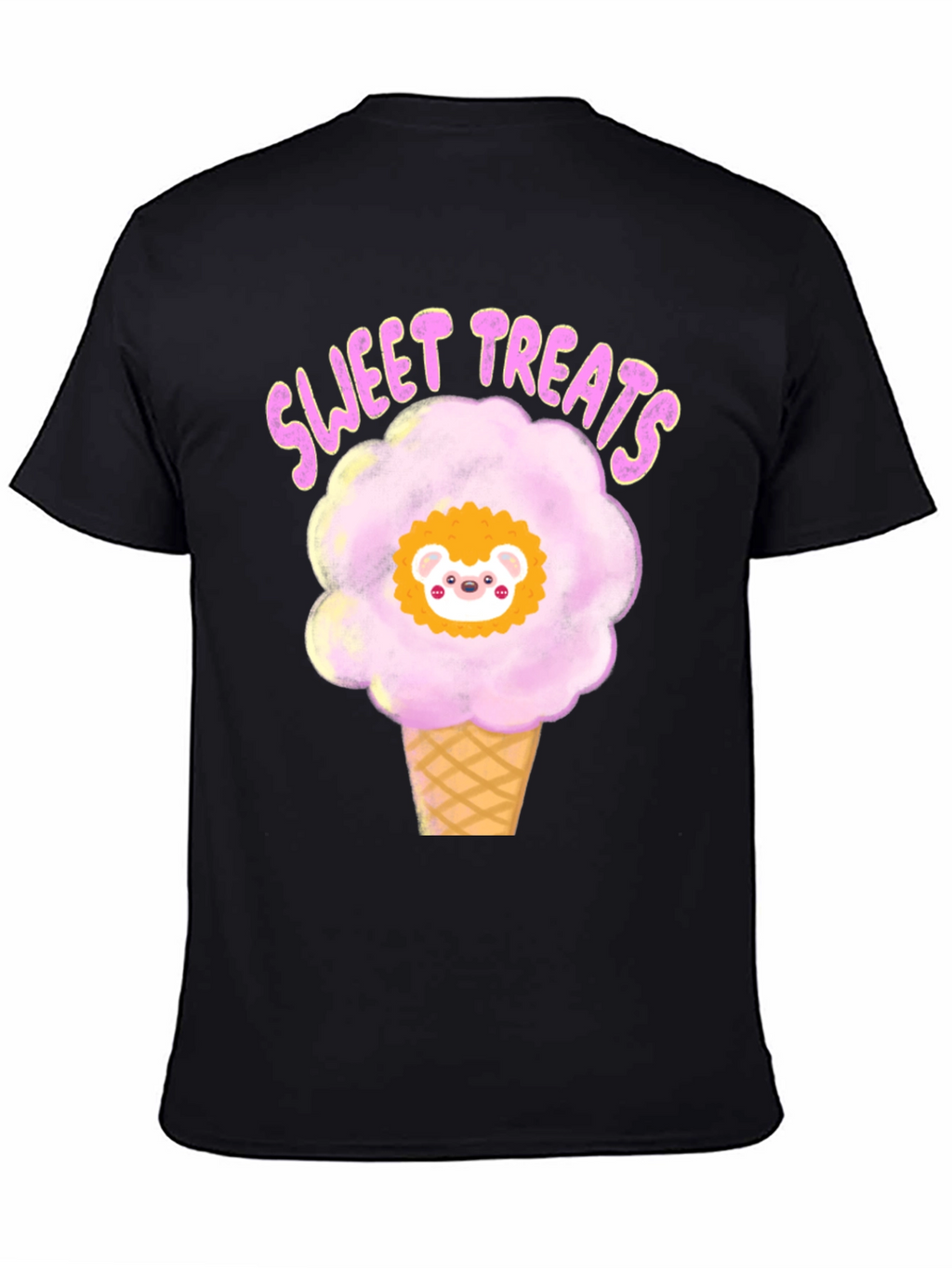 Sweet Treats Hedgehog Cotton Candy T-Shirt