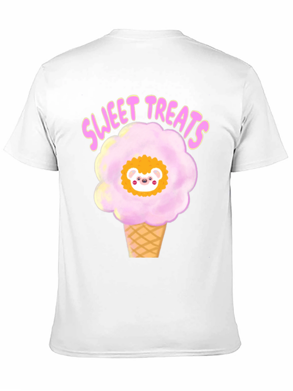 Sweet Treats Hedgehog Cotton Candy T-Shirt