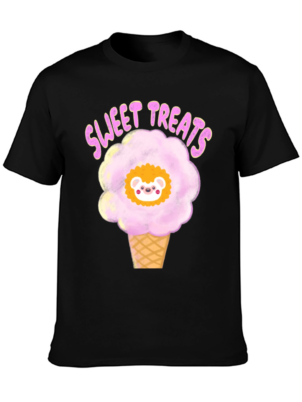 Sweet Treats Hedgehog Cotton Candy T-Shirt