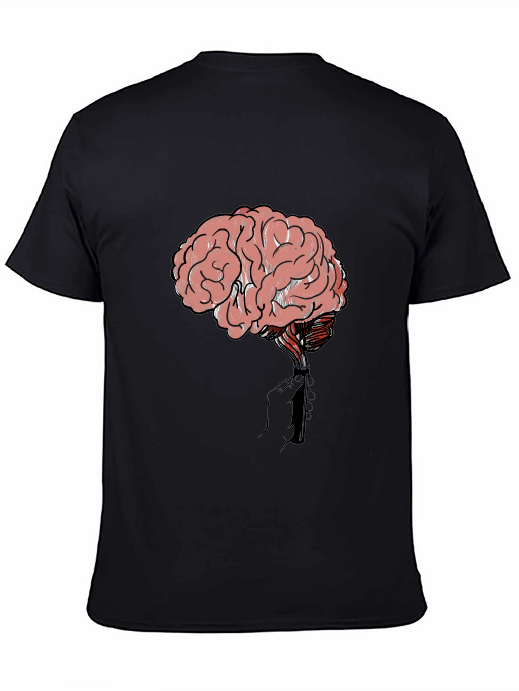 Brain Lighter Graphic T-Shirt - Think Different!