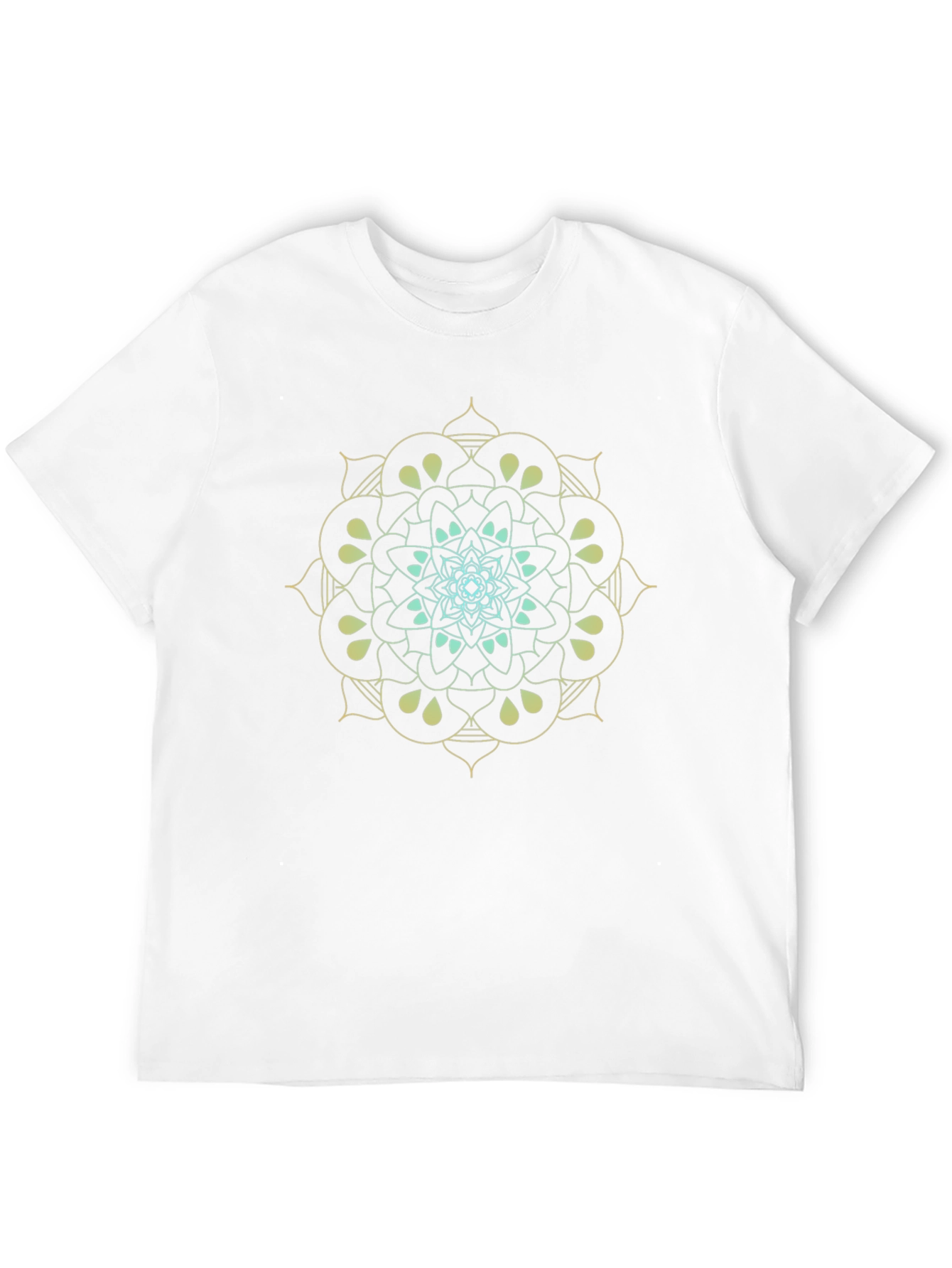 Mandala Graphic Print Black T-Shirt