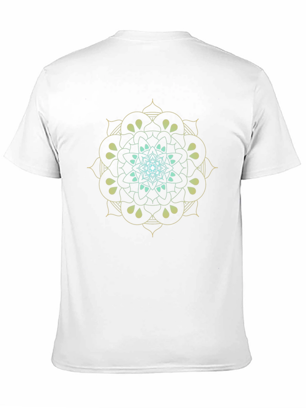Mandala Graphic Print Black T-Shirt