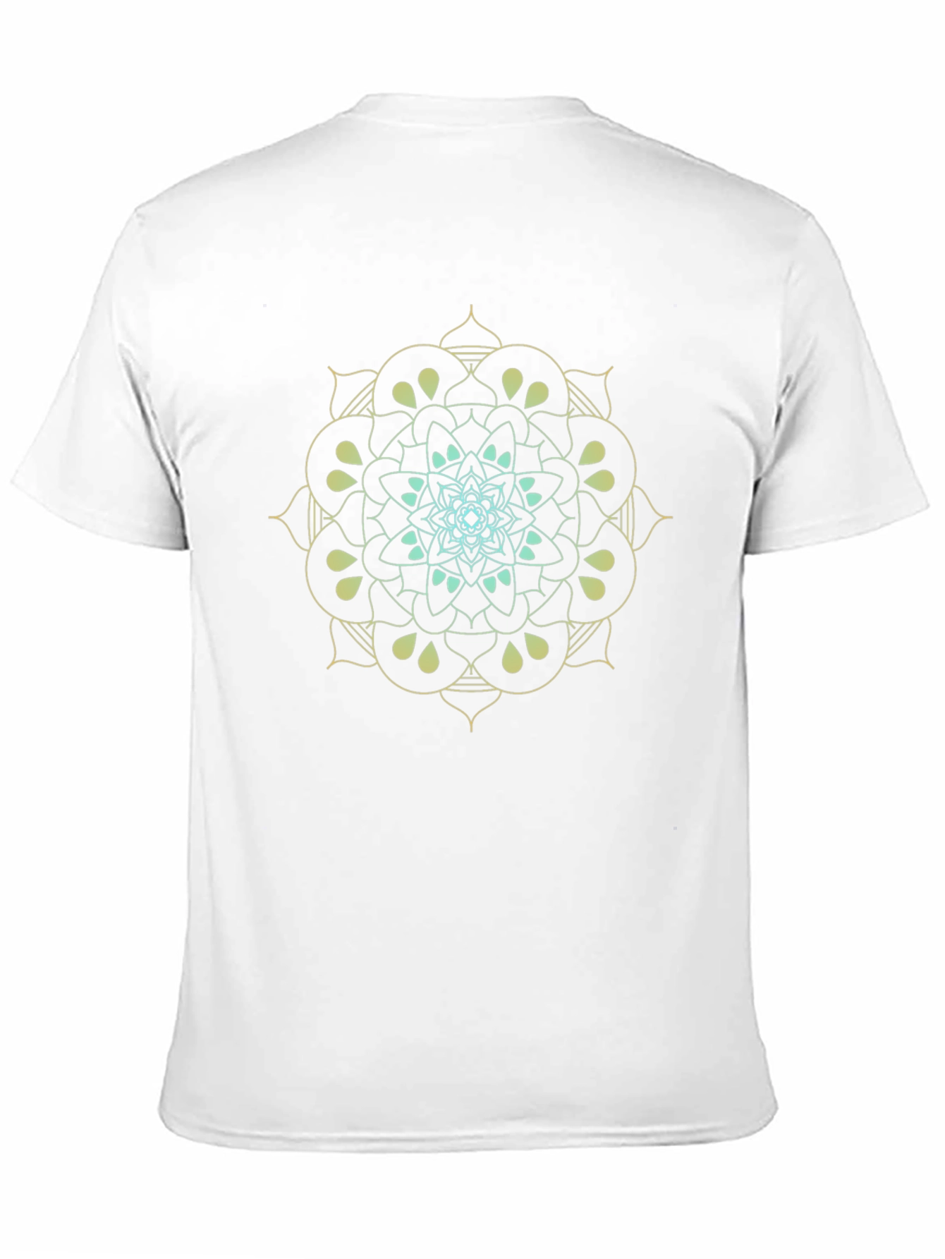 Mandala Graphic Print Black T-Shirt