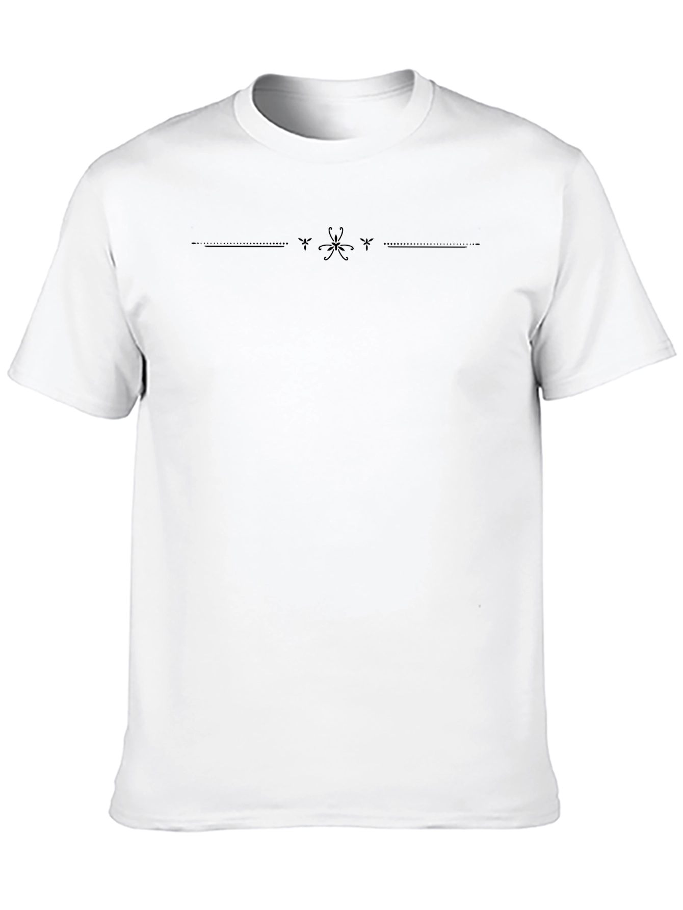 Minimalist Black Graphic Print T-Shirt