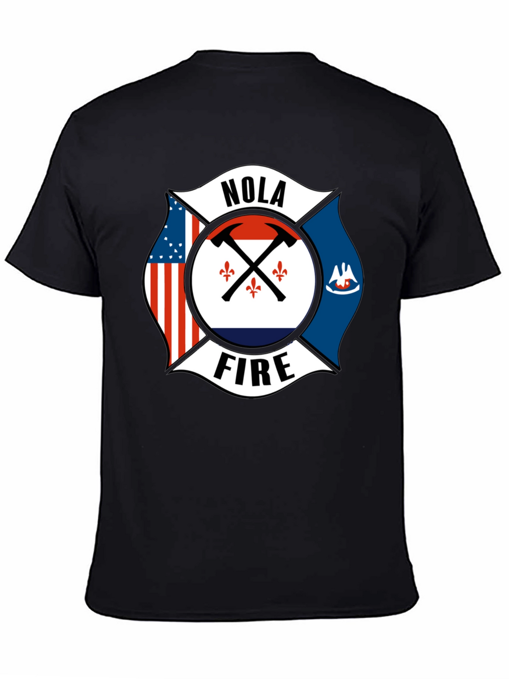 NOLA Firefighter T-Shirt - New Orleans Pride
