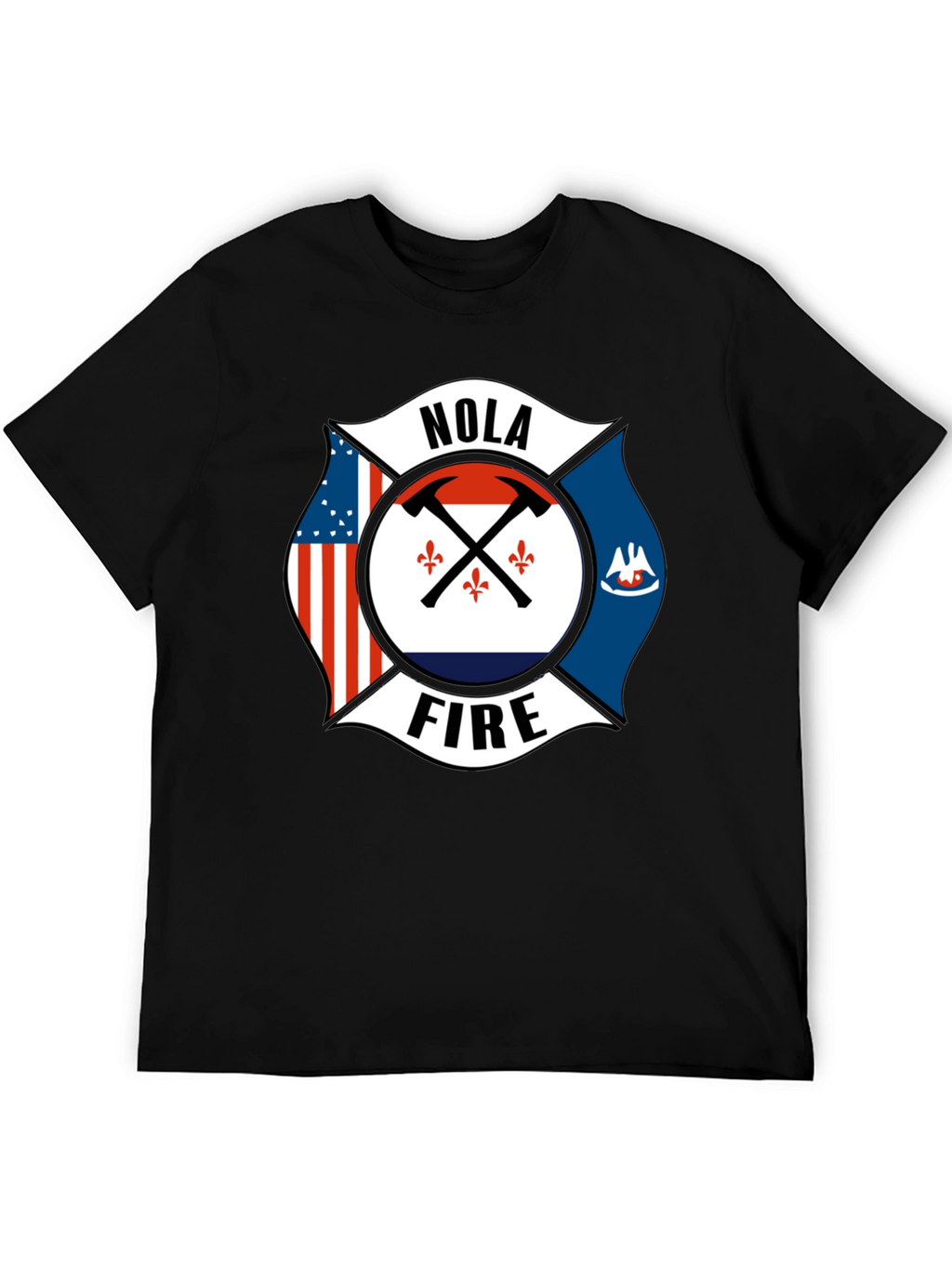 NOLA Firefighter T-Shirt - New Orleans Pride