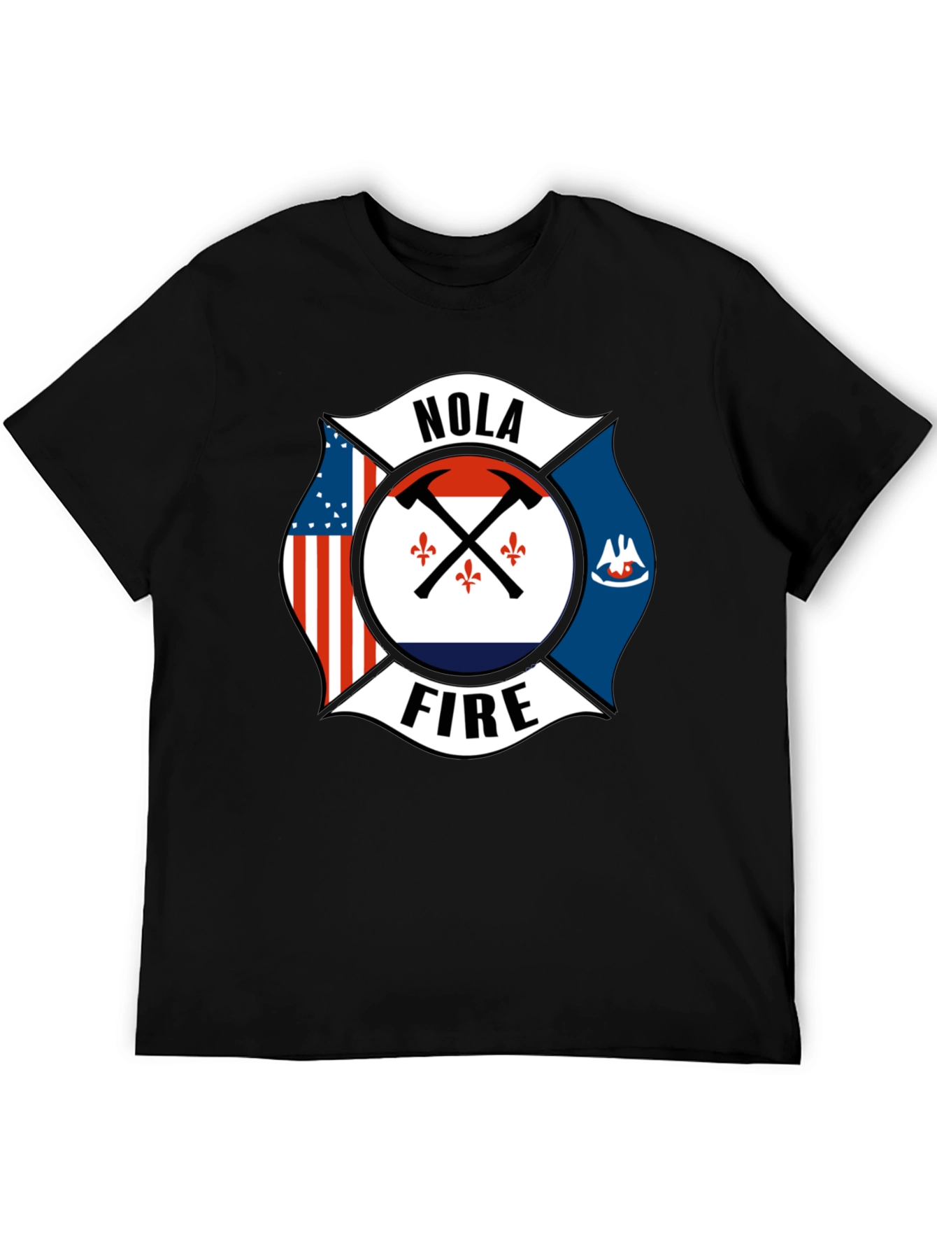 NOLA Firefighter T-Shirt - New Orleans Pride
