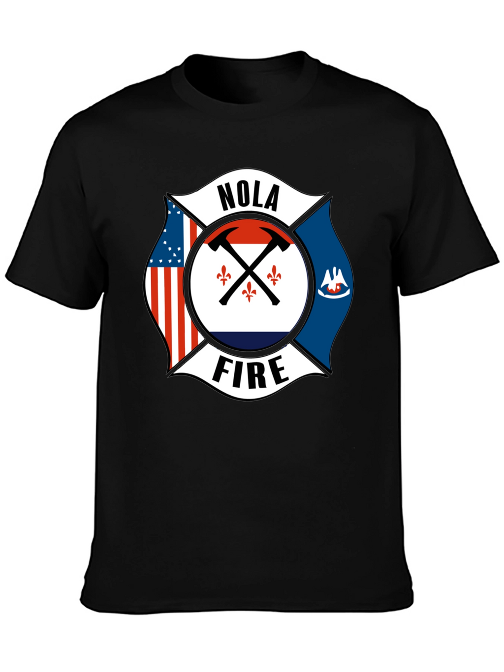 NOLA Firefighter T-Shirt - New Orleans Pride