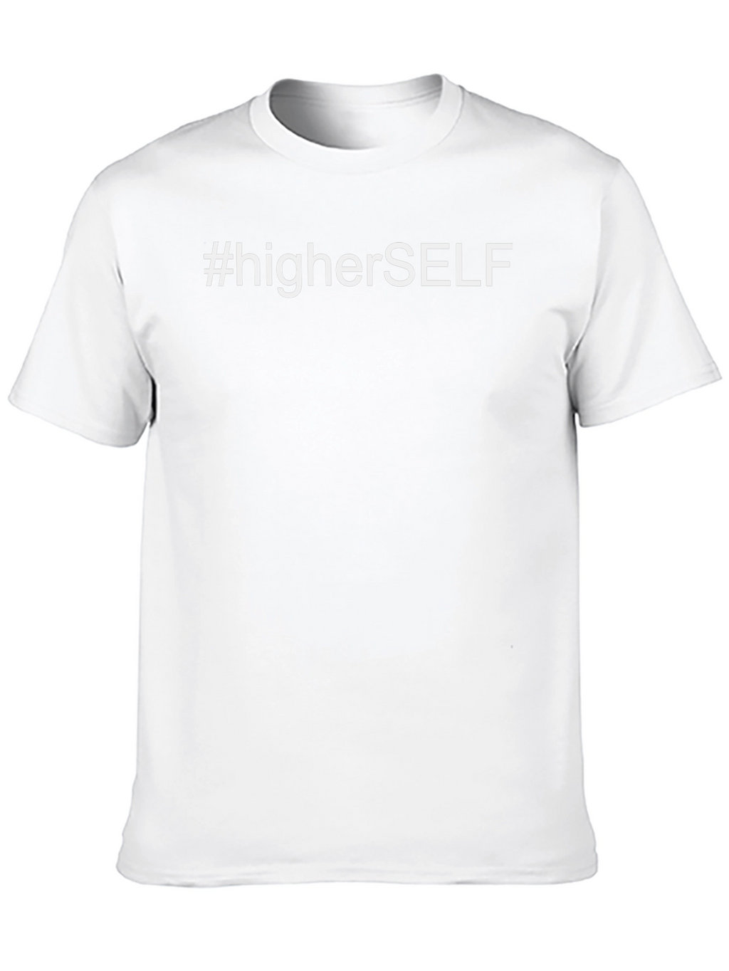 #higherSELF Black Graphic Tee - Motivational Style
