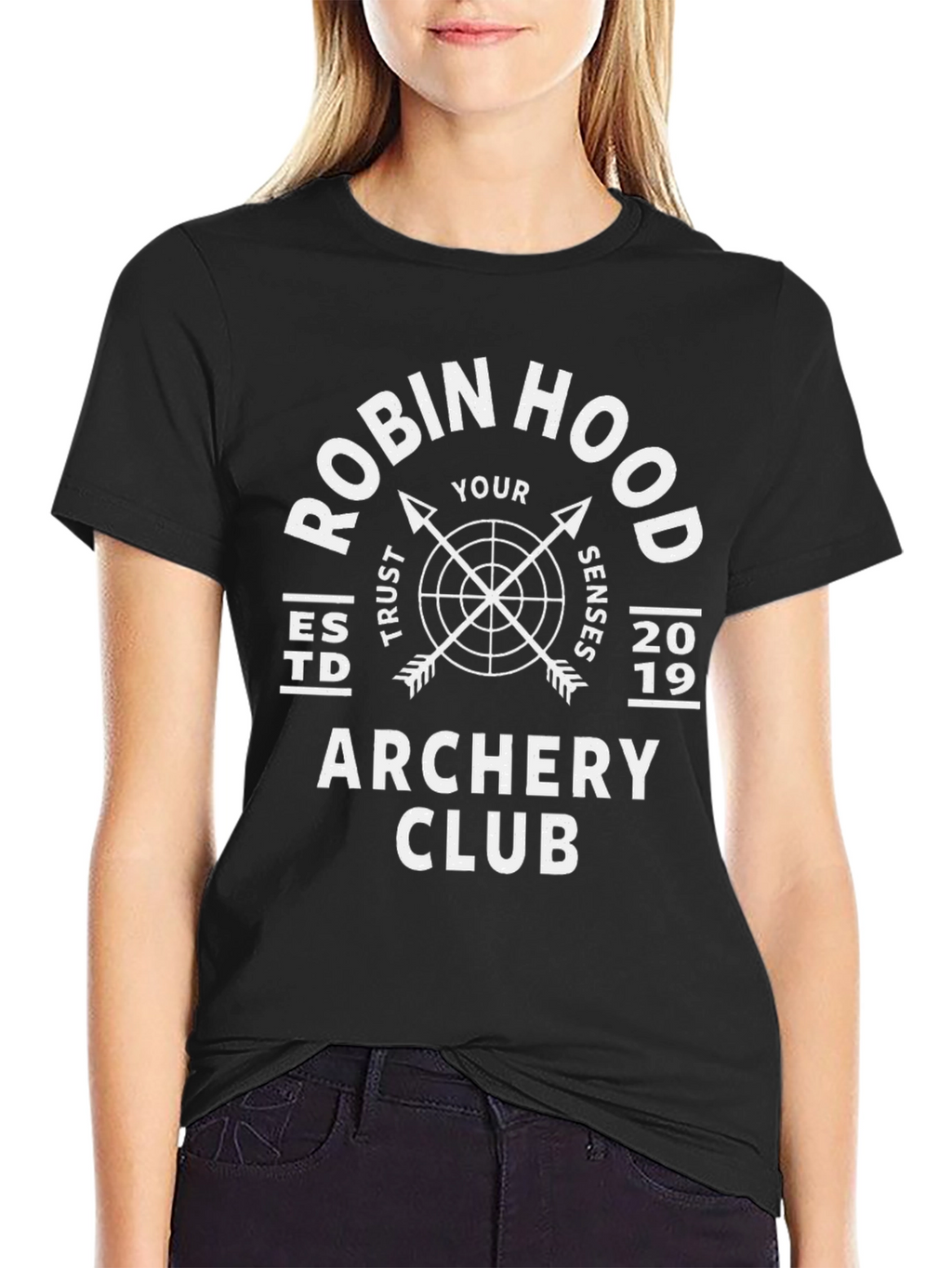 Robin Hood Archery Club Graphic T-Shirt