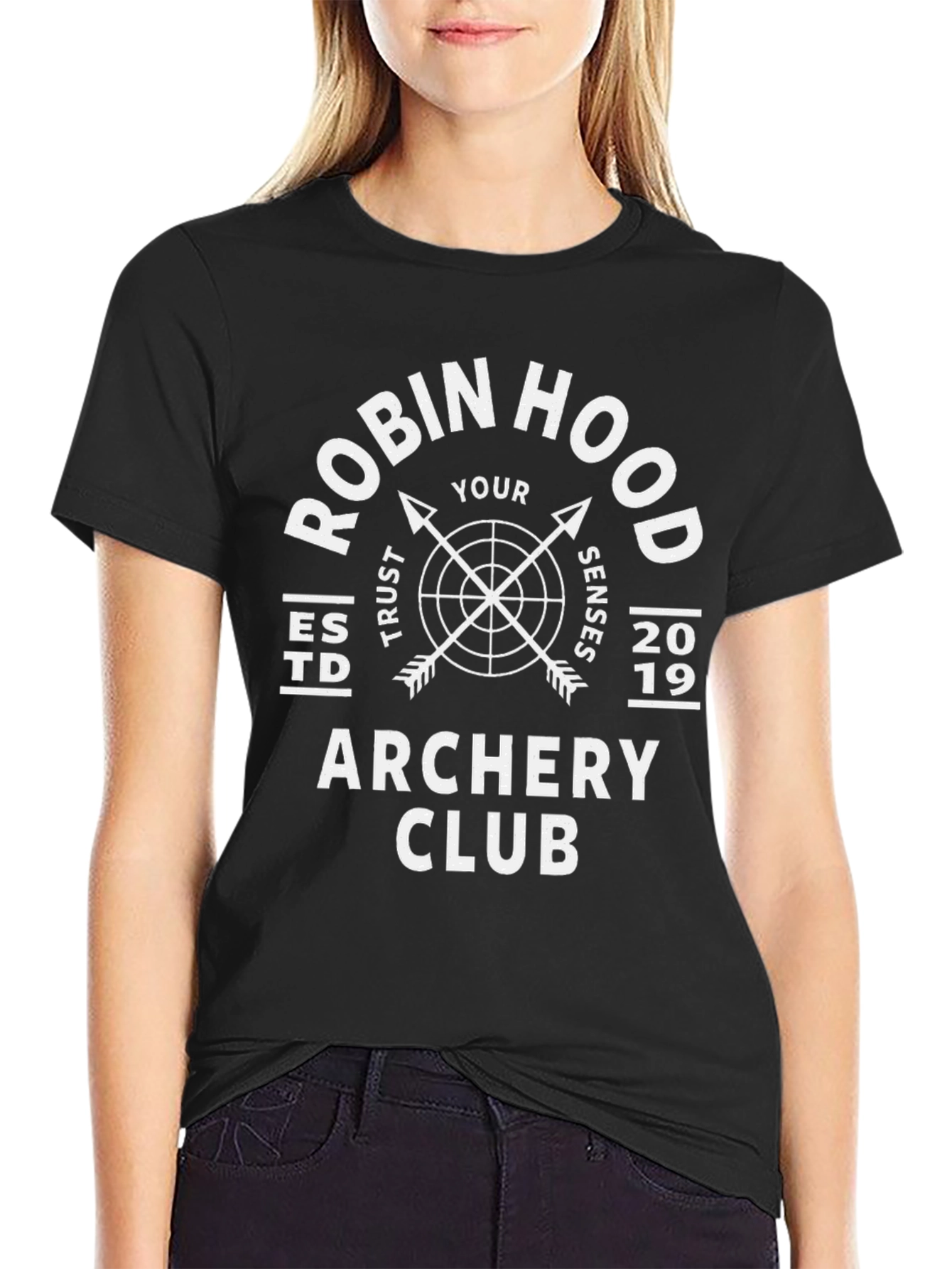 Robin Hood Archery Club Graphic T-Shirt