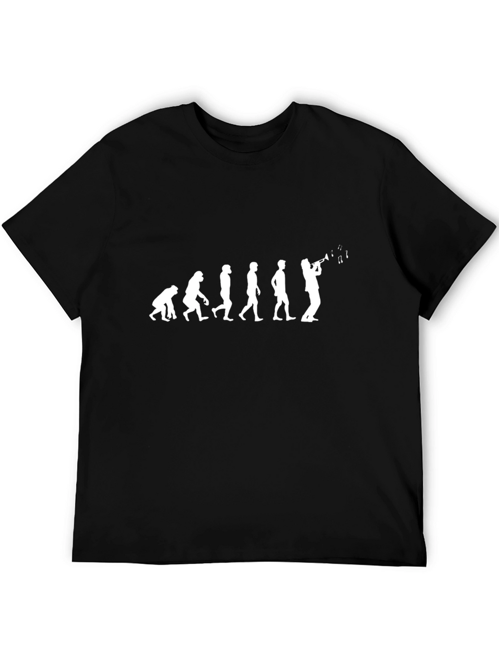 Evolution of Musician T-Shirt - Black