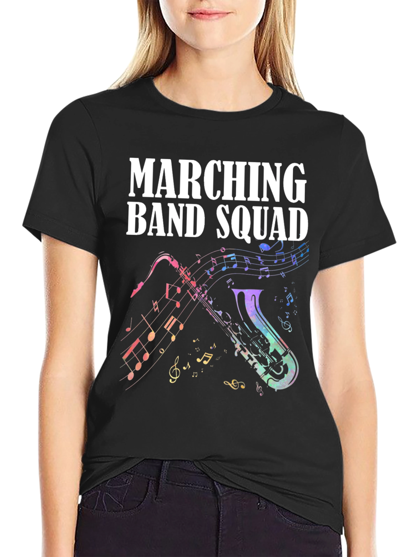 Marching Band Squad Graphic Tee