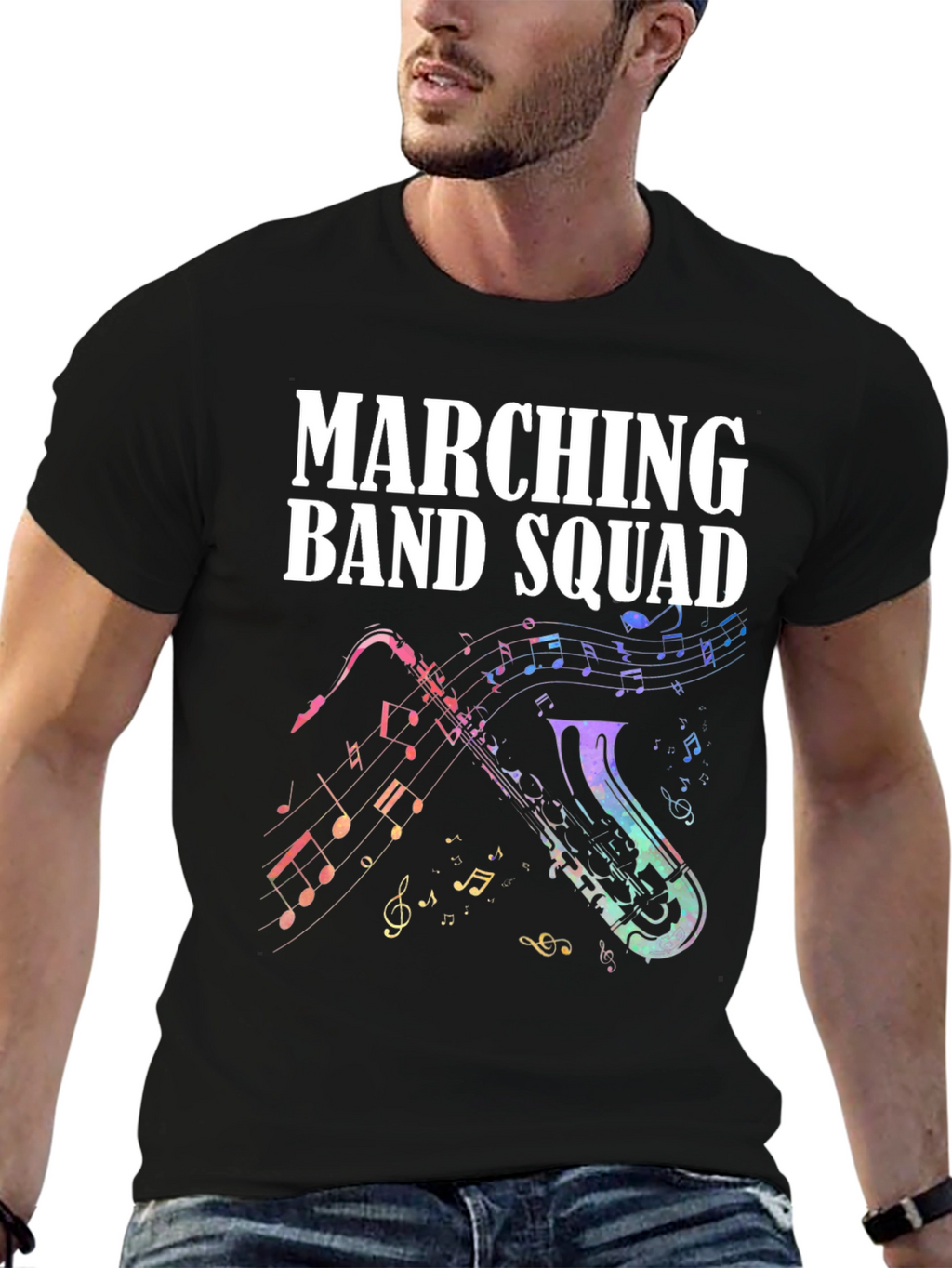 Marching Band Squad Graphic Tee