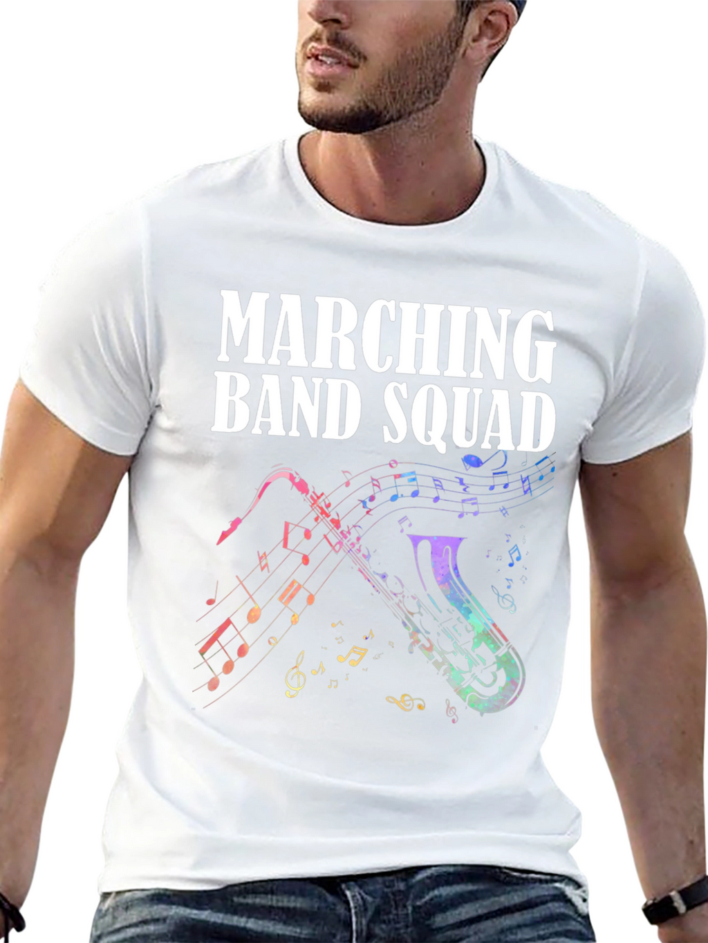 Marching Band Squad Graphic Tee