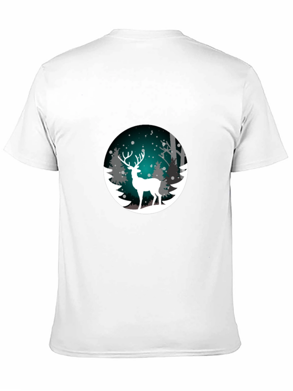 Winter Deer Graphic T-Shirt