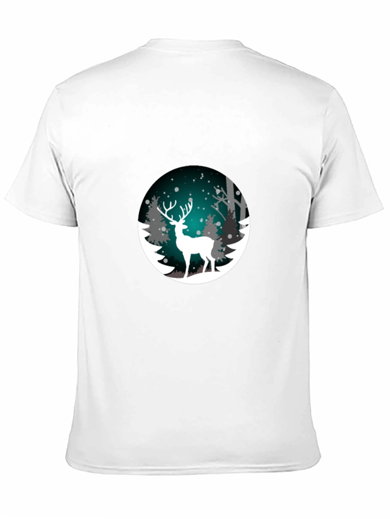 Winter Deer Graphic T-Shirt