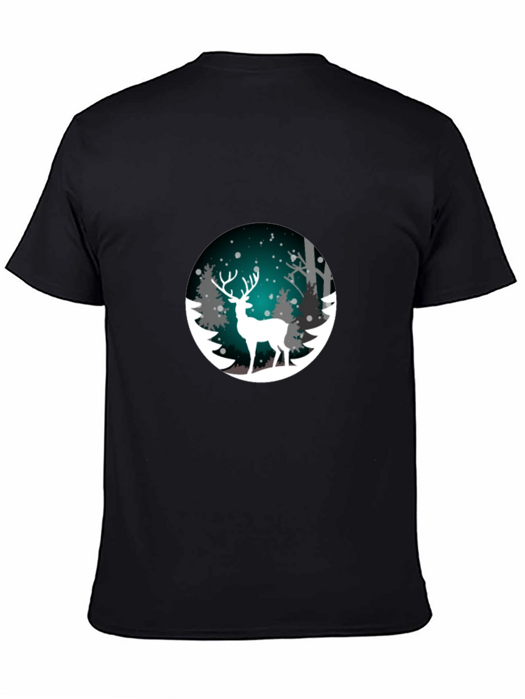 Winter Deer Graphic T-Shirt