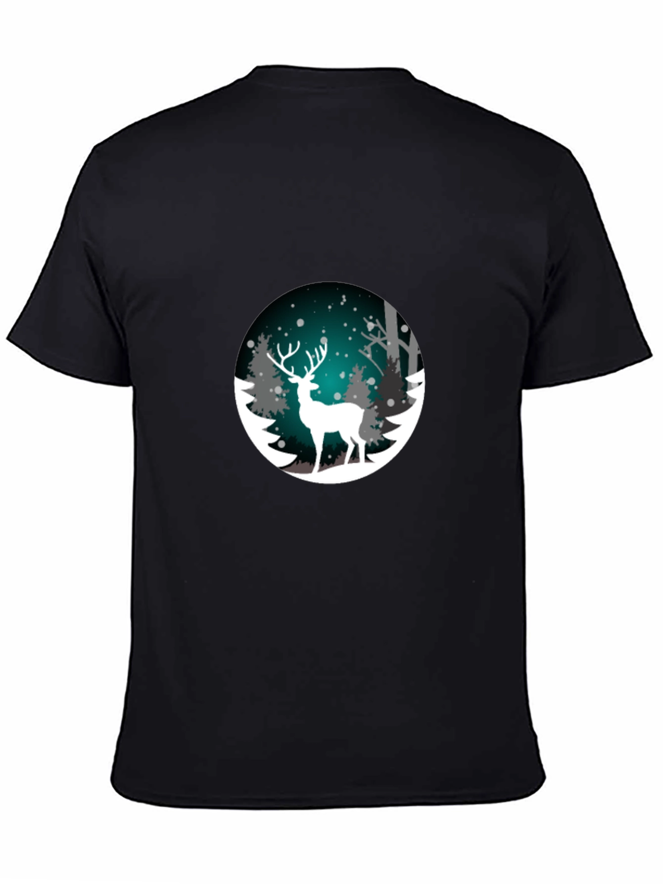 Winter Deer Graphic T-Shirt