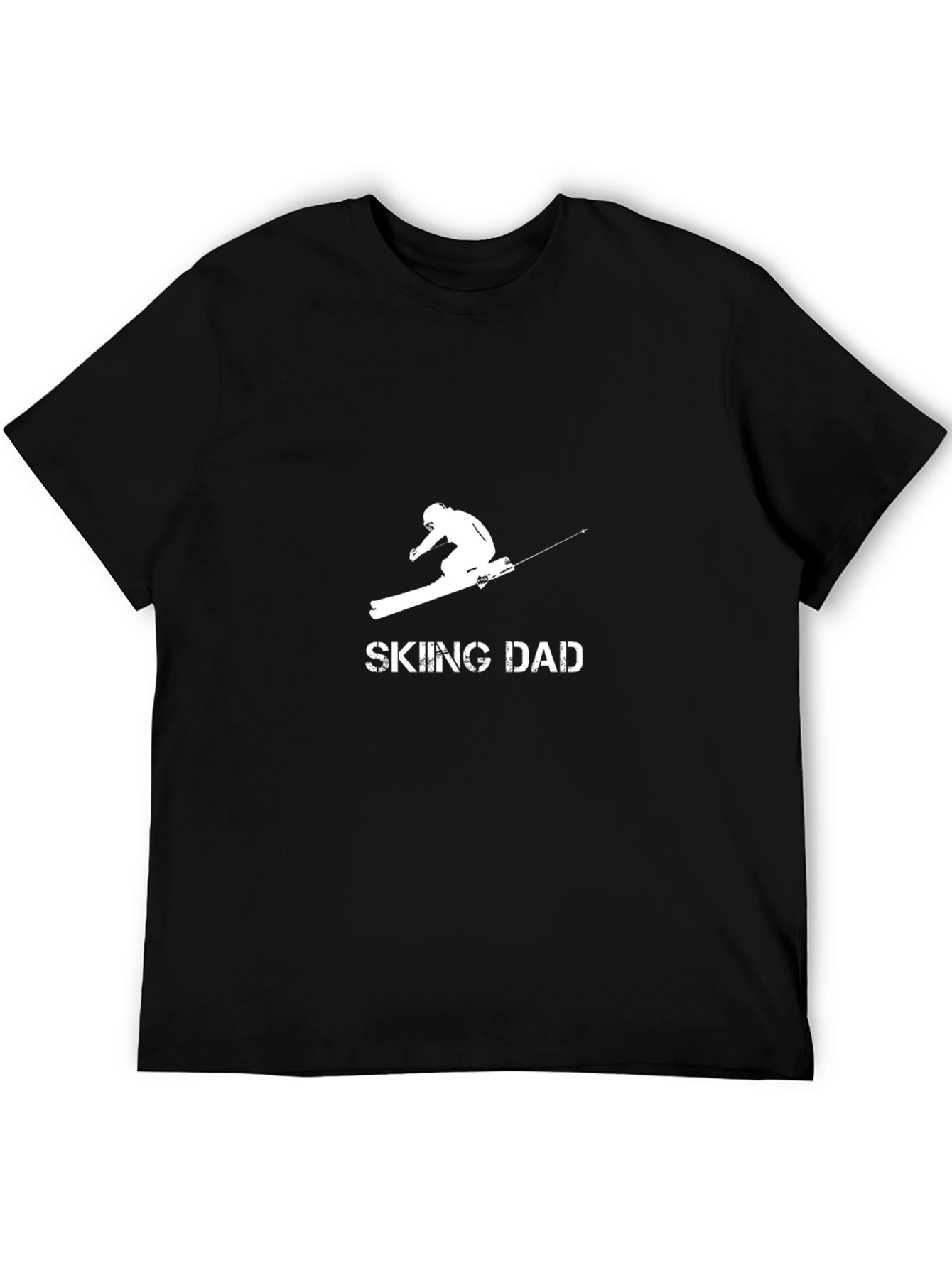 Skiing Dad T-Shirt - Unique Graphic Tee