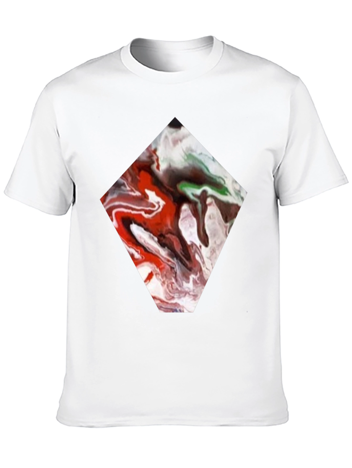 Abstract Diamond Tee - Unique Graphic Print