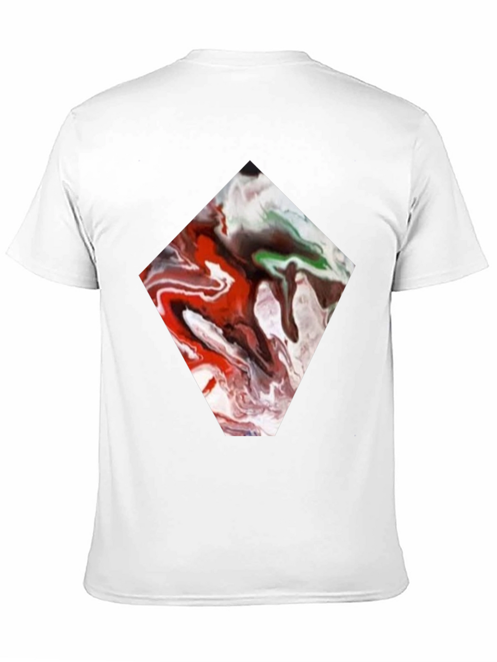 Abstract Diamond Tee - Unique Graphic Print