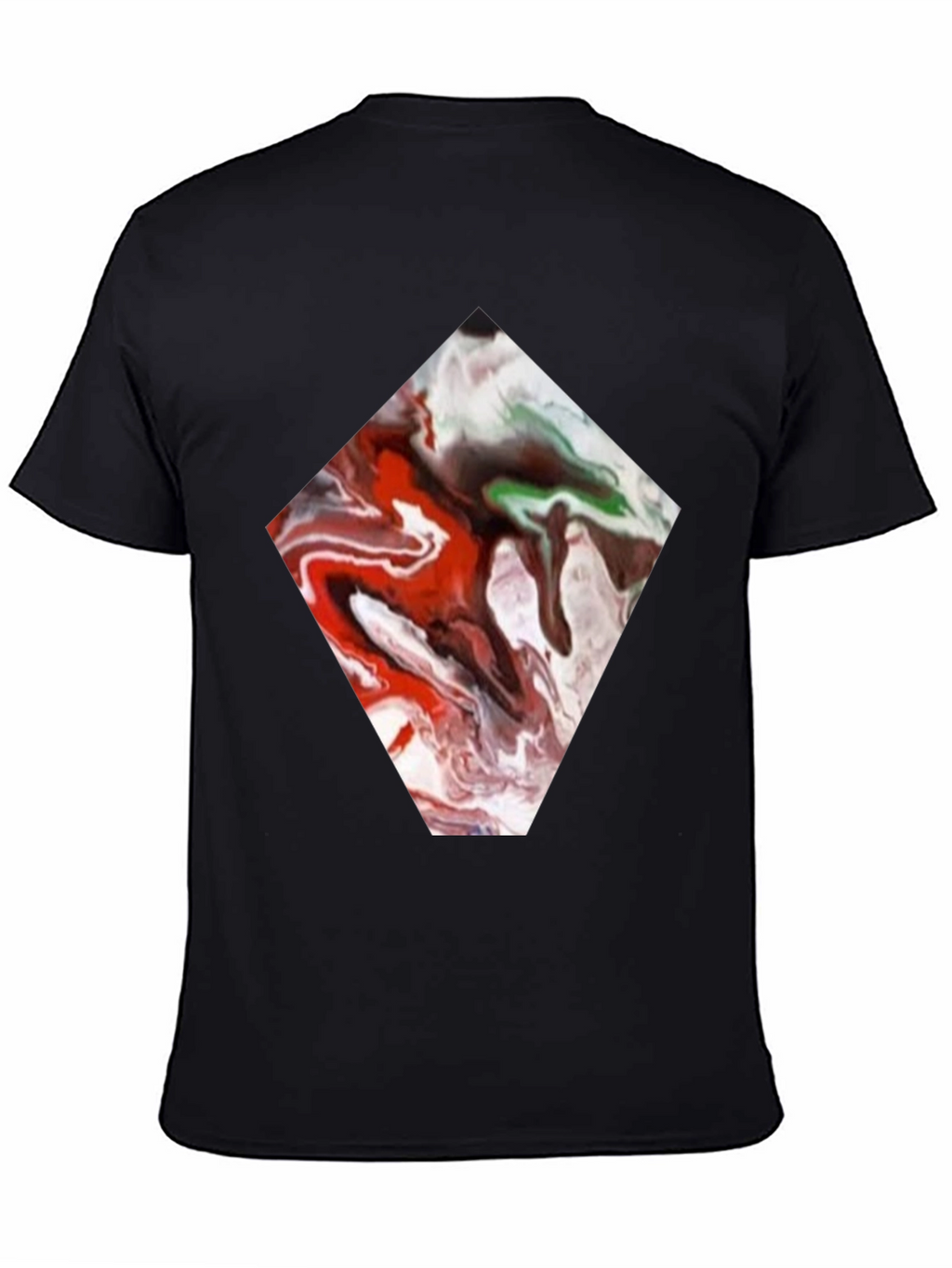 Abstract Diamond Tee - Unique Graphic Print