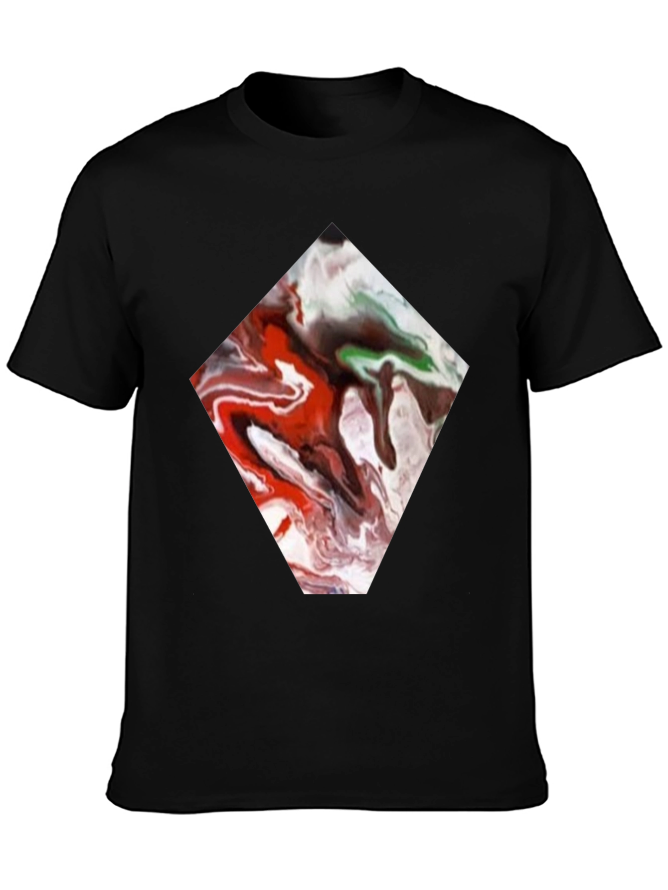 Abstract Diamond Tee - Unique Graphic Print