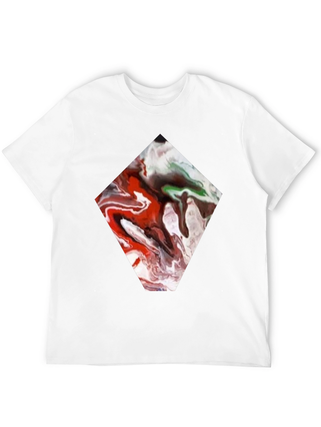 Abstract Diamond Tee - Unique Graphic Print