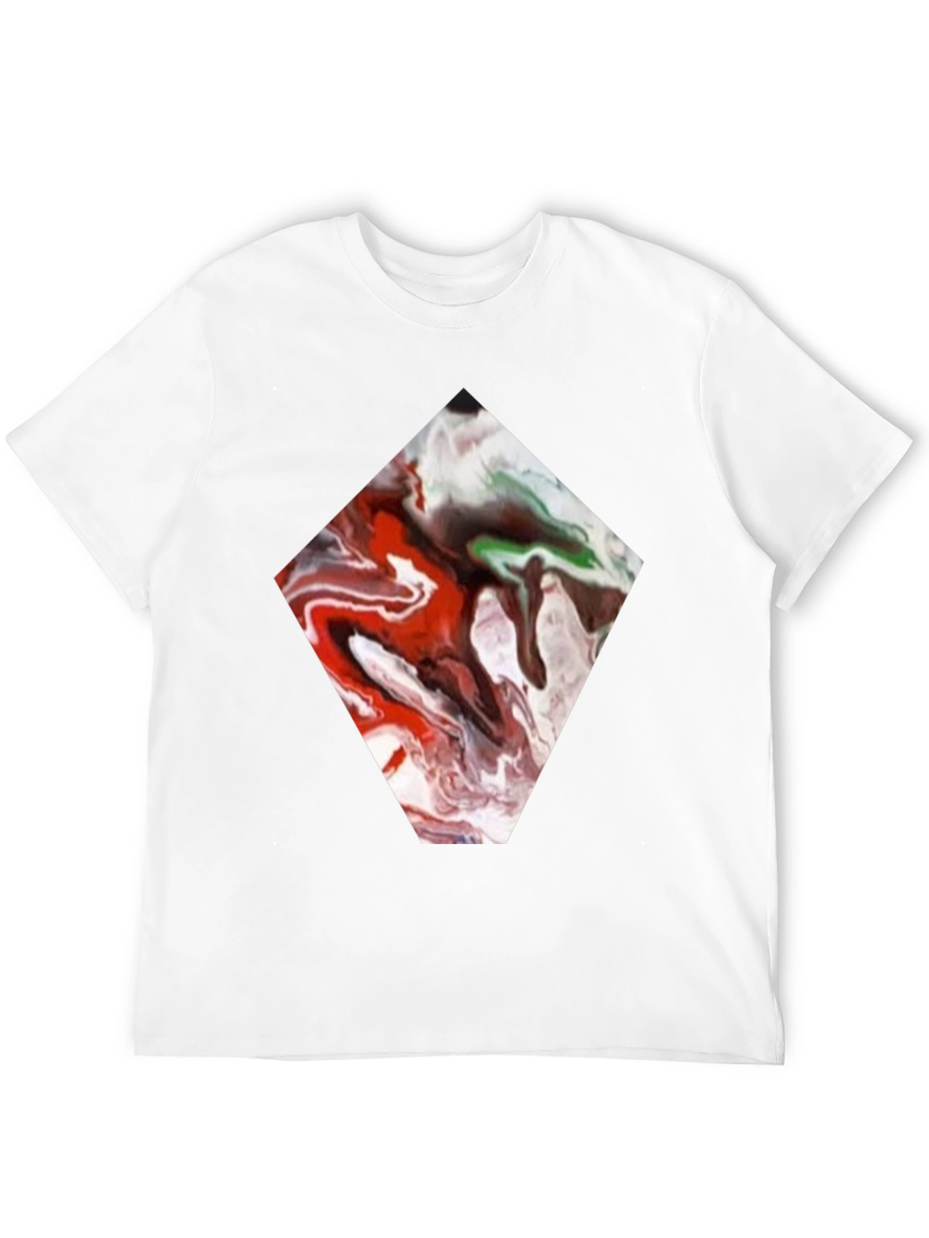 Abstract Diamond Tee - Unique Graphic Print