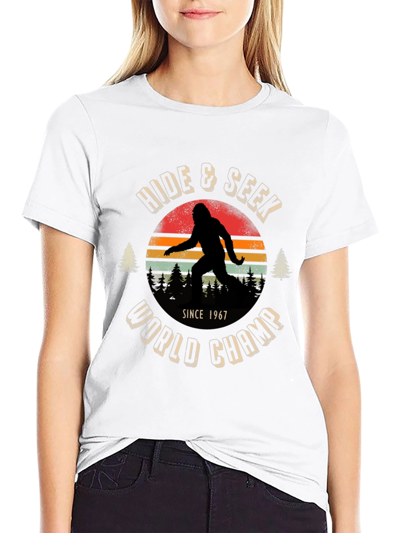 Hide & Seek World Champ Bigfoot T-Shirt