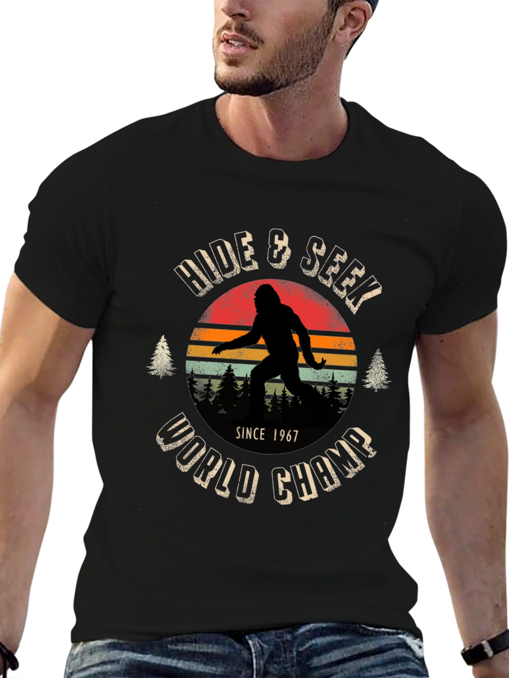 Hide & Seek World Champ Bigfoot T-Shirt