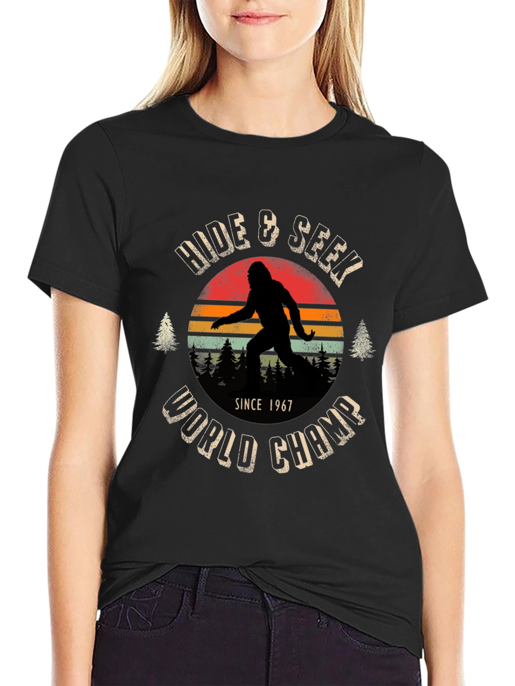Hide & Seek World Champ Bigfoot T-Shirt