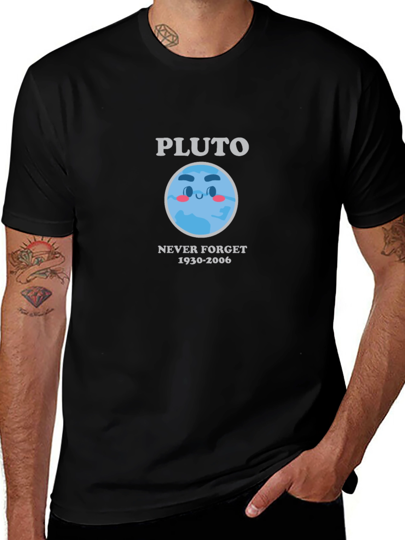 Remember Pluto T-Shirt - Never Forget 1930-2006