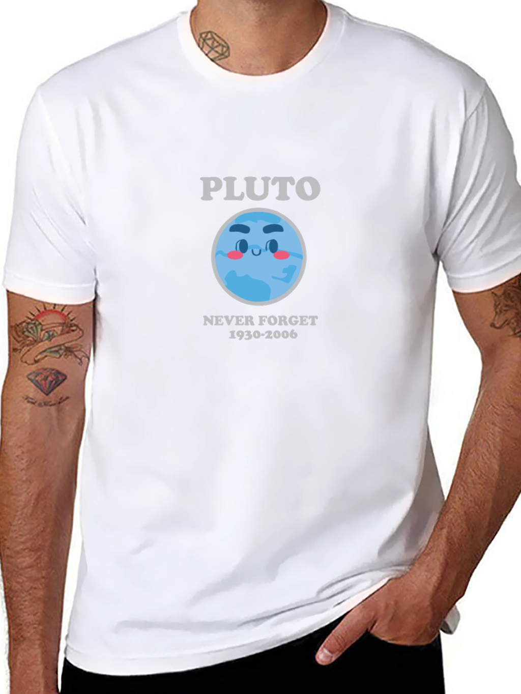 Remember Pluto T-Shirt - Never Forget 1930-2006