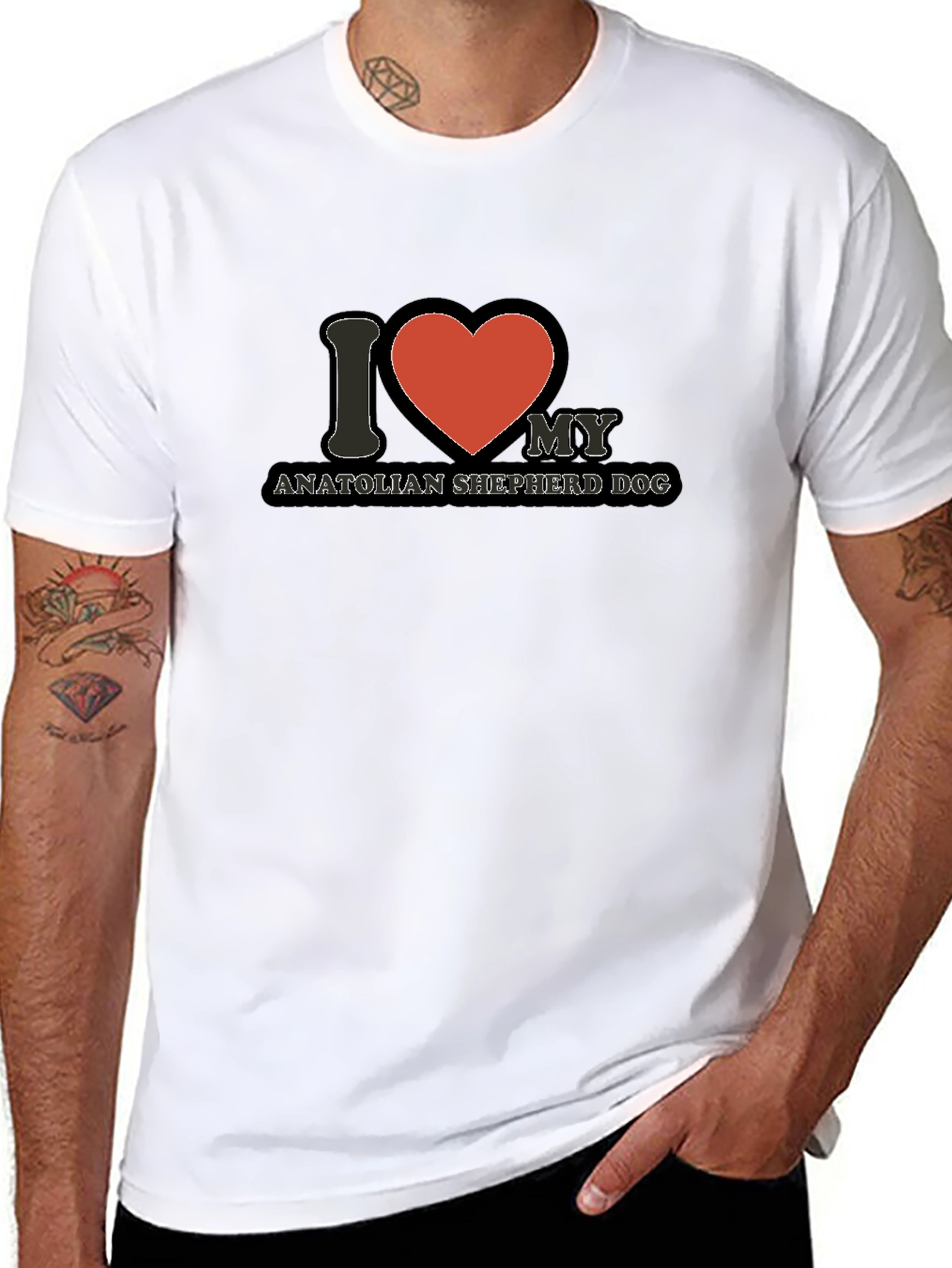 I Love My Anatolian Shepherd Dog T-Shirt