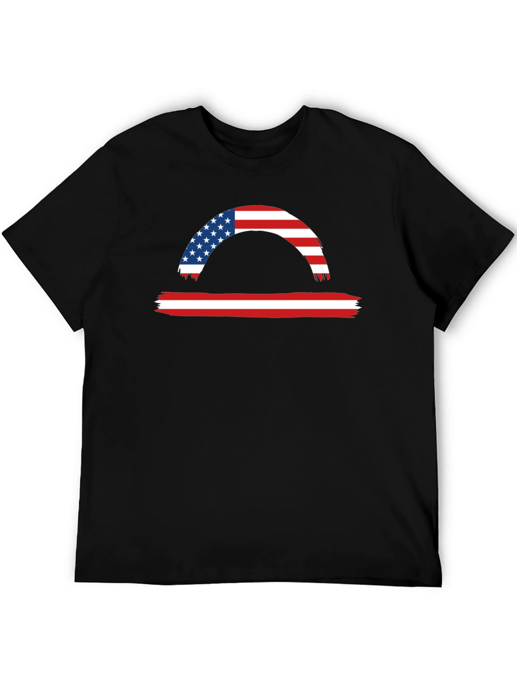 American Flag Libra Graphic Tee