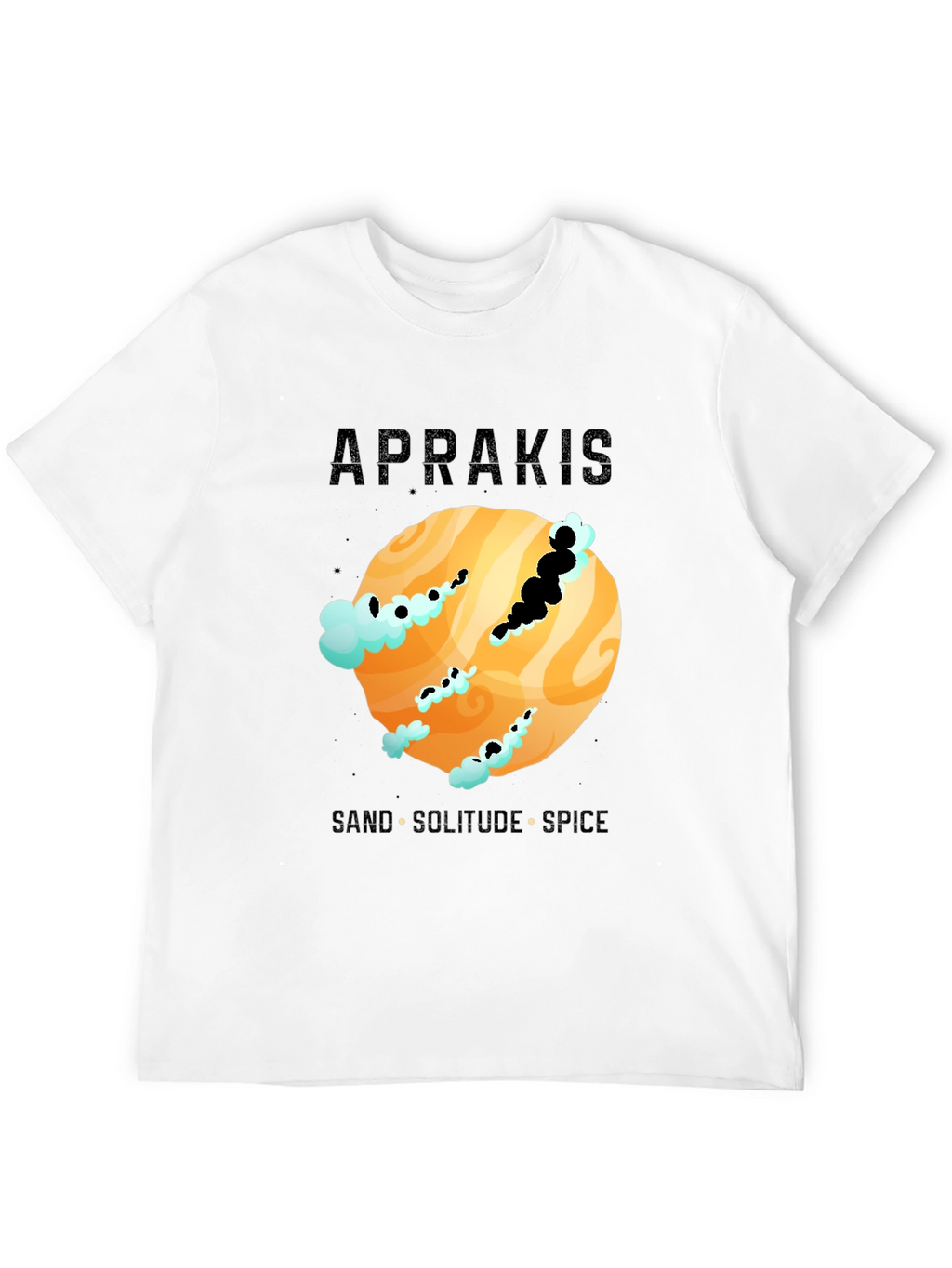 Aprakis Desert Planet Graphic T-Shirt