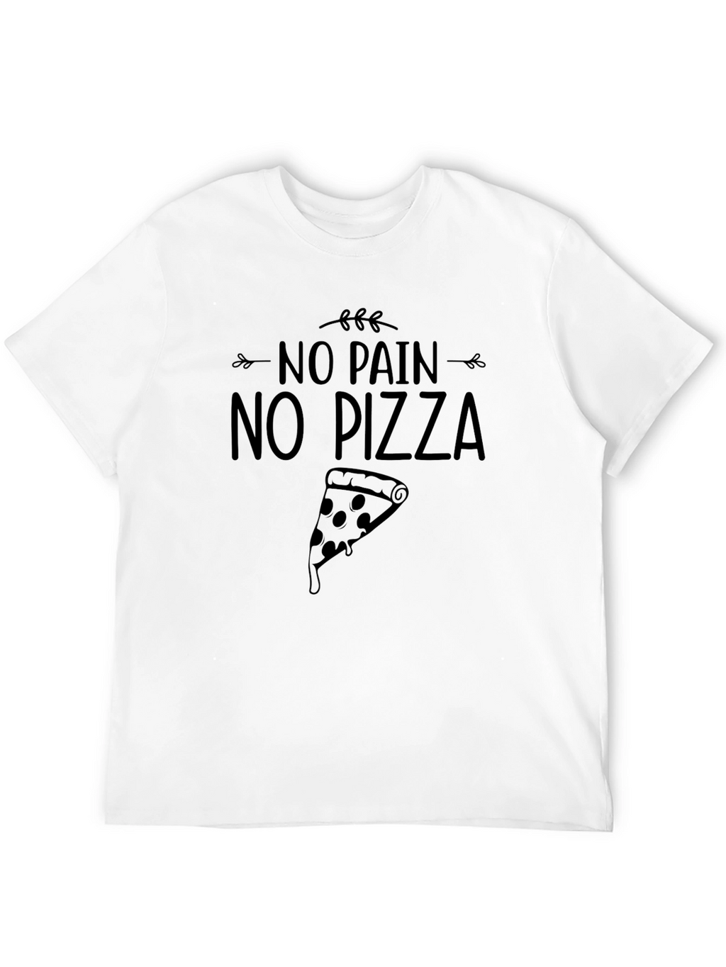 No Pain No Pizza Graphic Tee