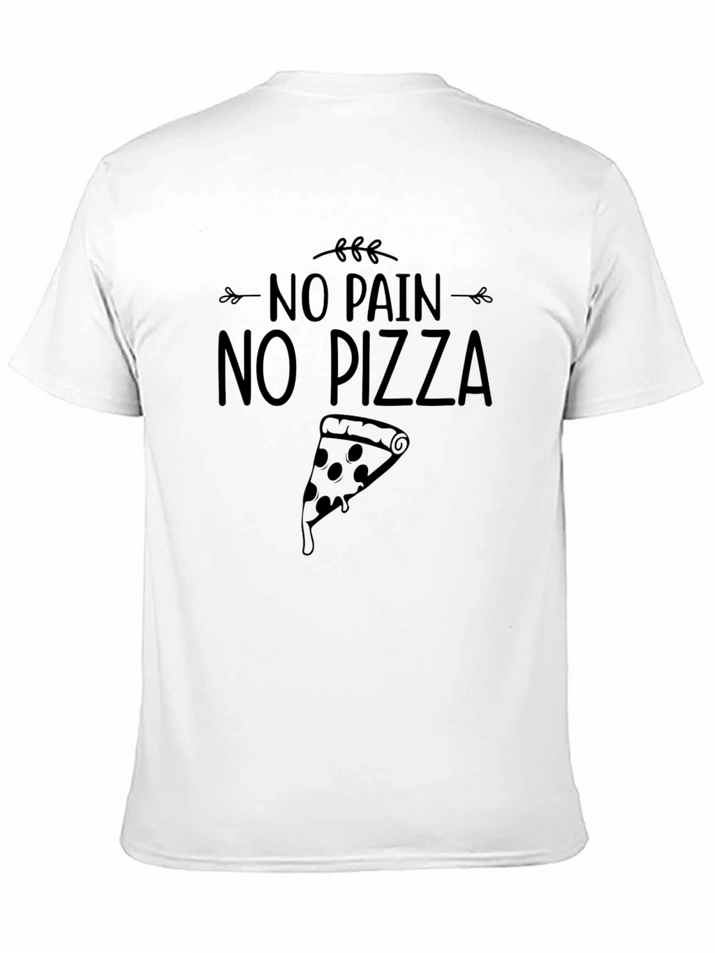 No Pain No Pizza Graphic Tee