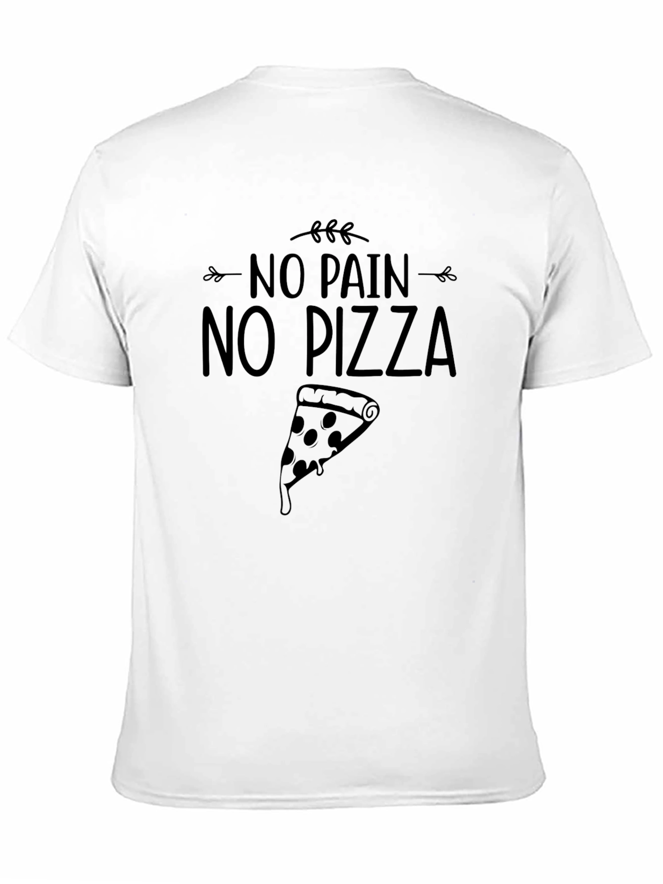 No Pain No Pizza Graphic Tee