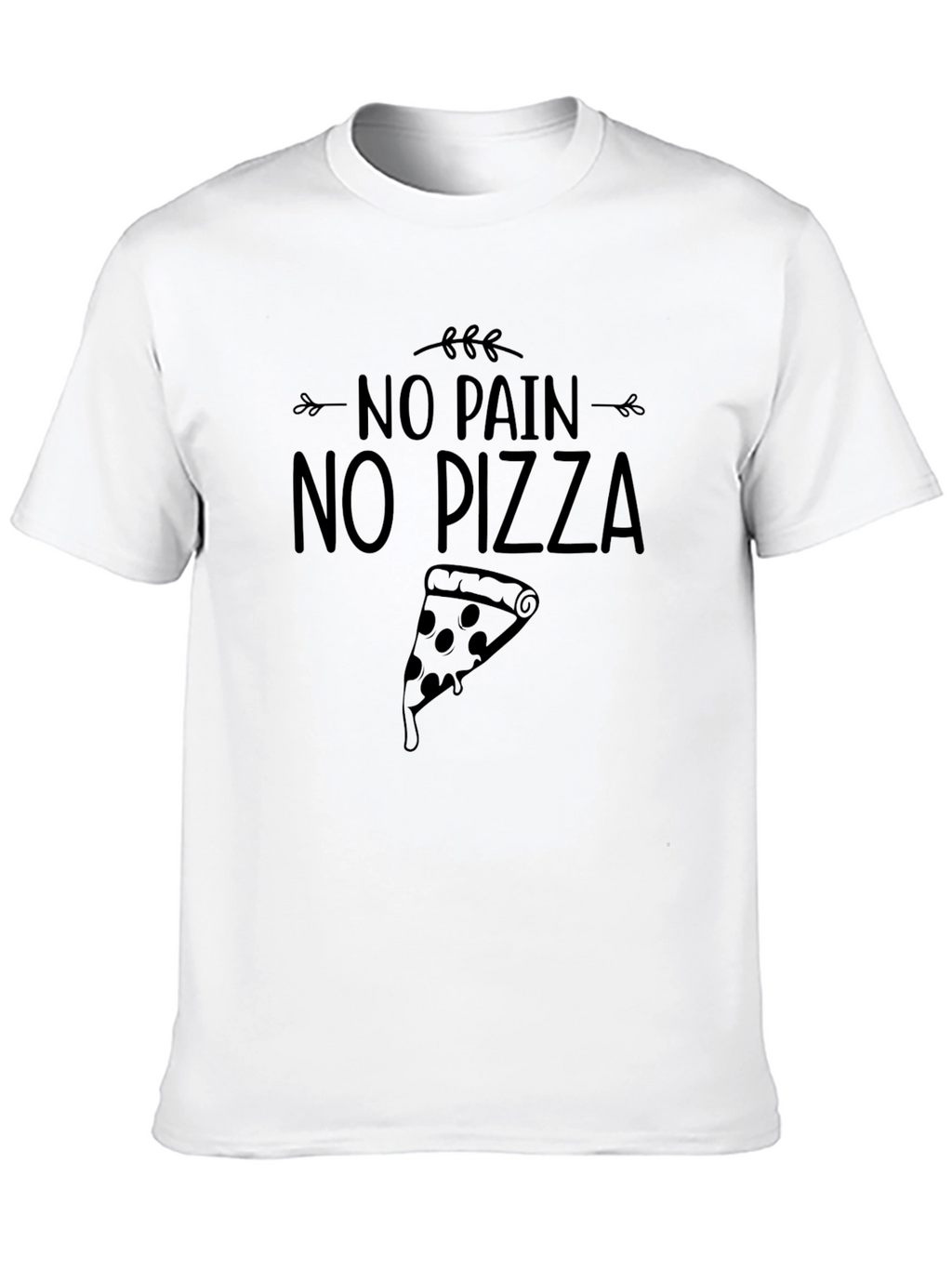 No Pain No Pizza Graphic Tee