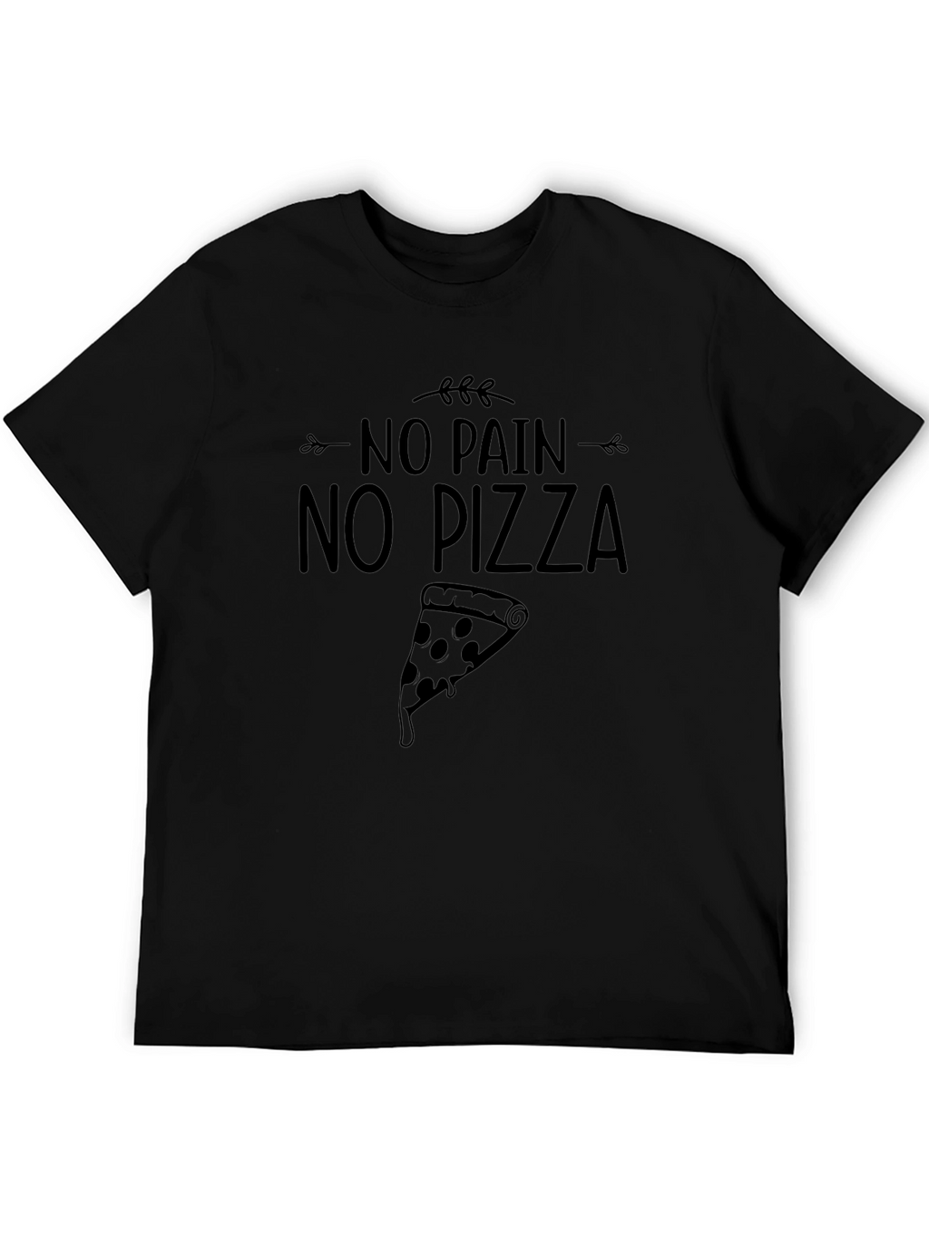 No Pain No Pizza Graphic Tee