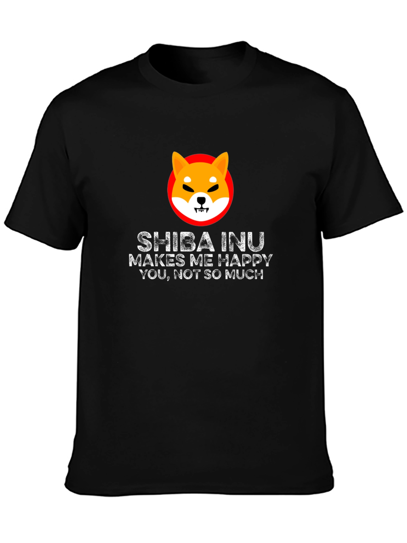 Shiba Inu Makes Me Happy T-Shirt