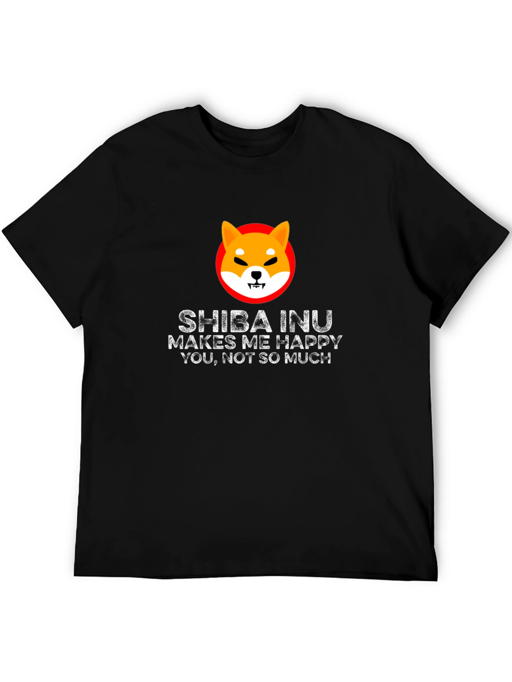 Shiba Inu Makes Me Happy T-Shirt