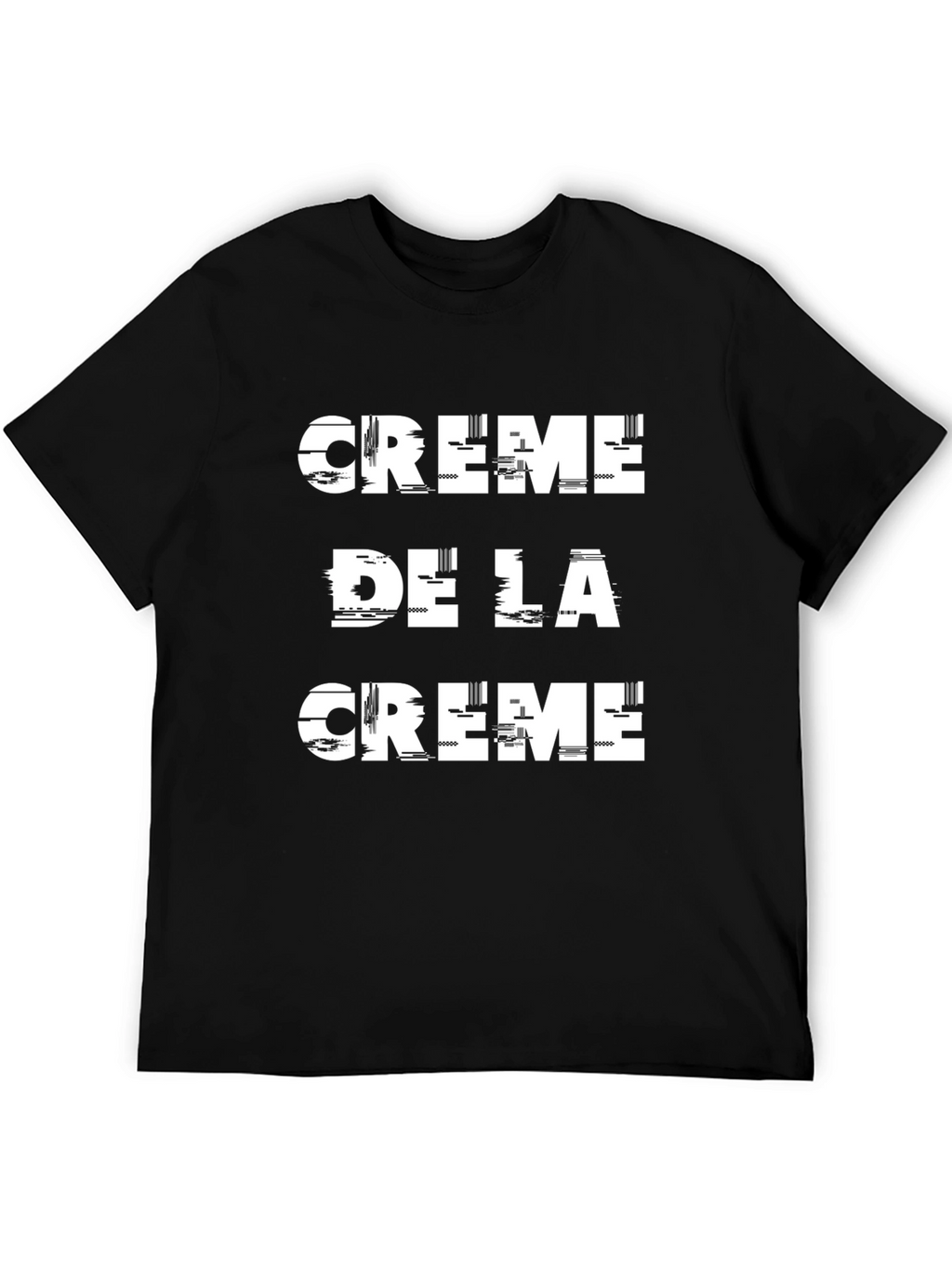 Crème de la Crème Black Graphic Tee