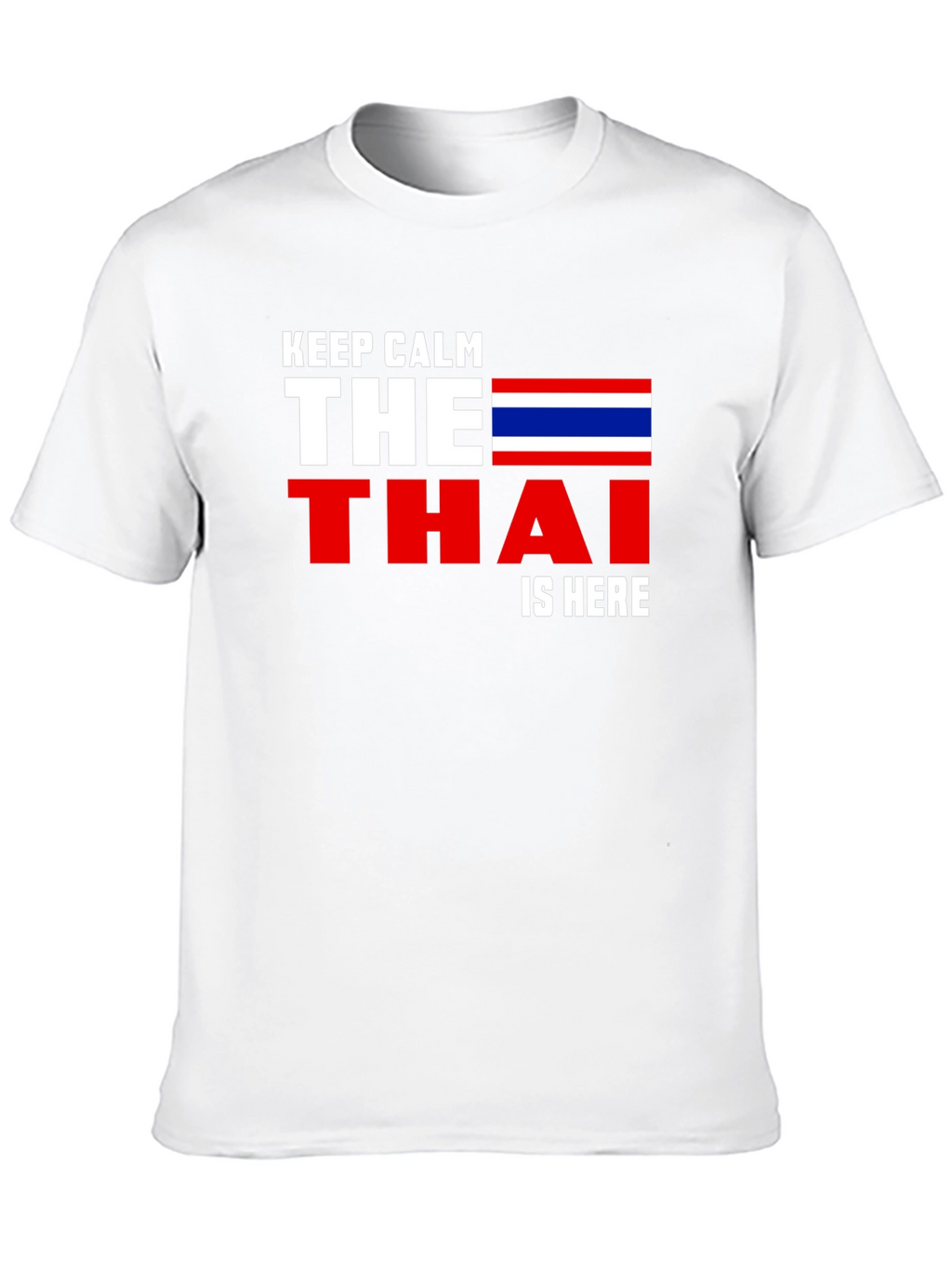 Keep Calm Thai Flag T-Shirt