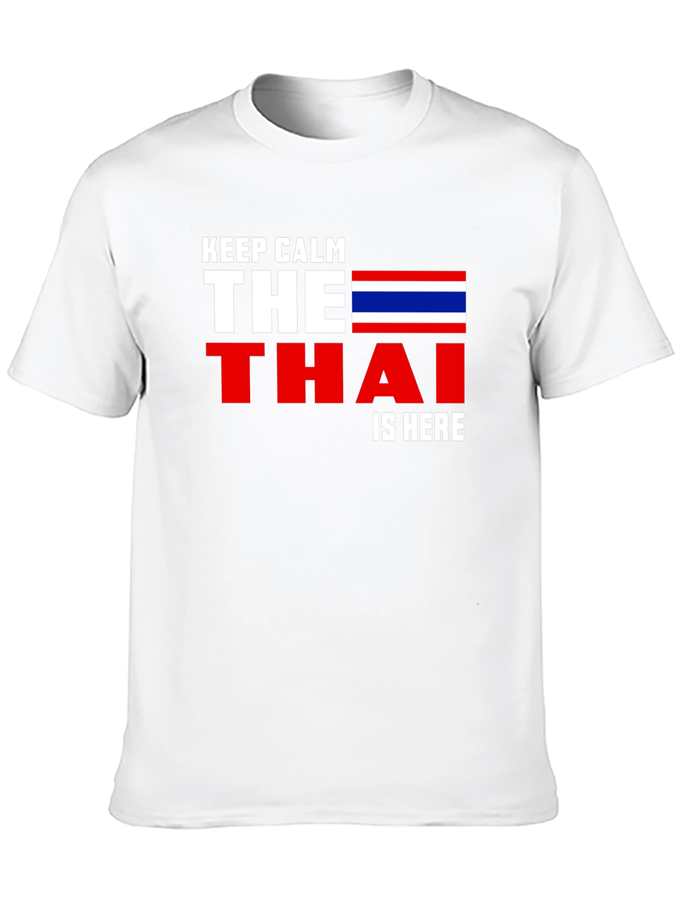Keep Calm Thai Flag T-Shirt