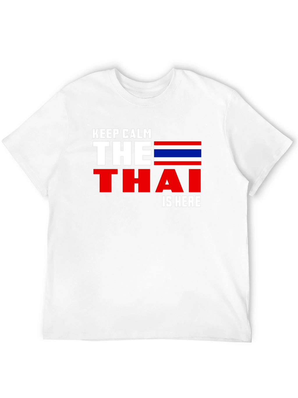 Keep Calm Thai Flag T-Shirt