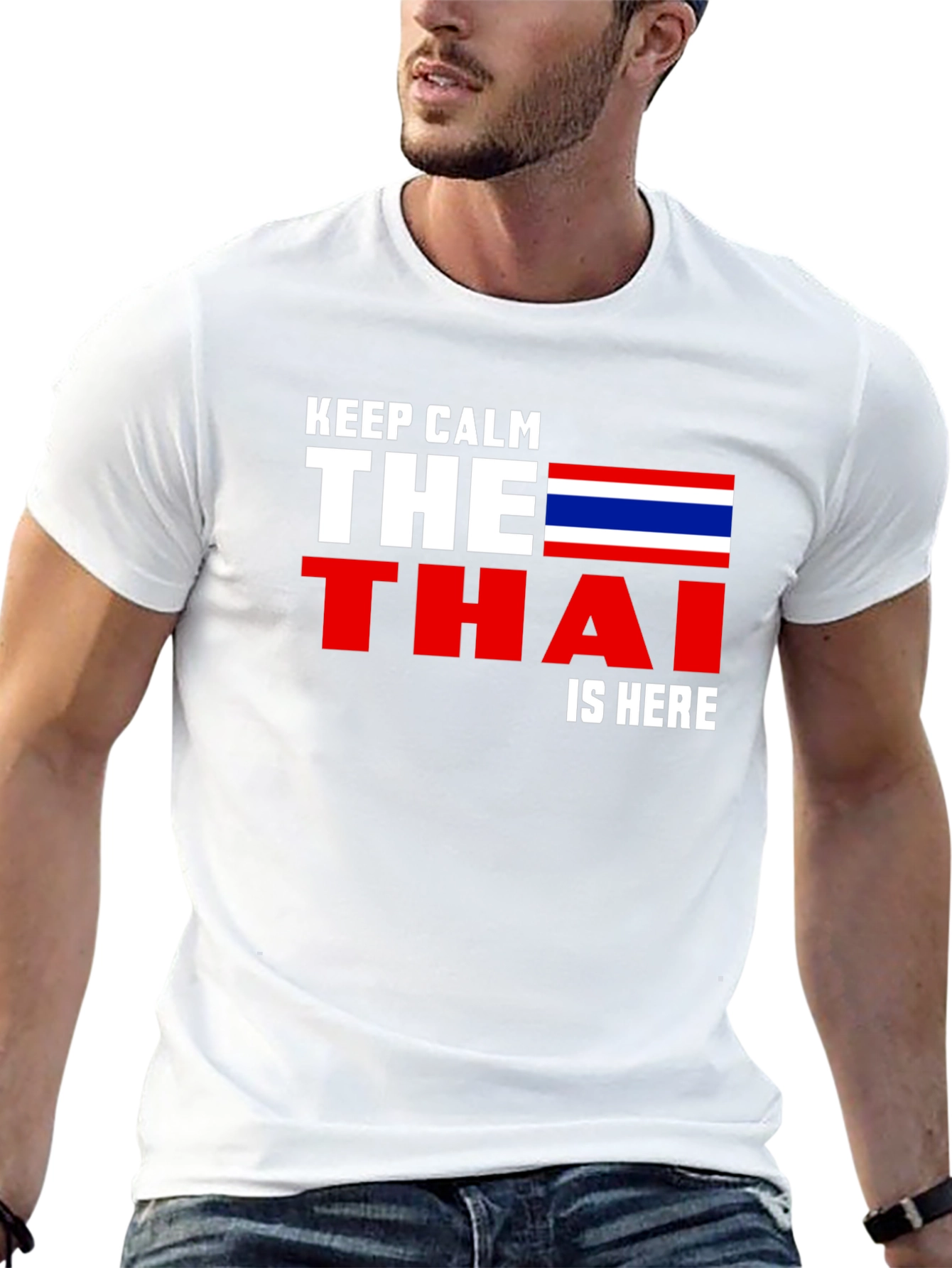 Keep Calm Thai Flag T-Shirt